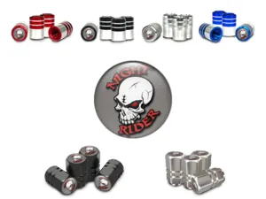 Capsules de Valve Vélo Finition Minimaliste